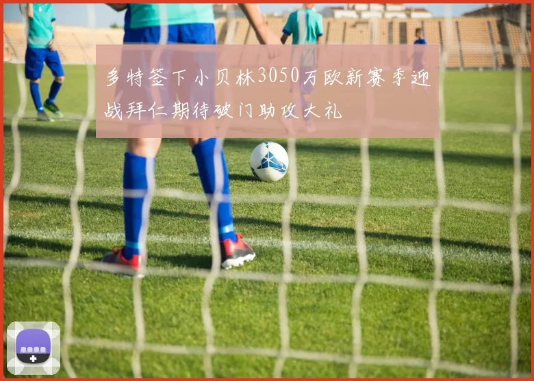 多特签下小贝林3050万欧新赛季迎战拜仁期待破门助攻大礼